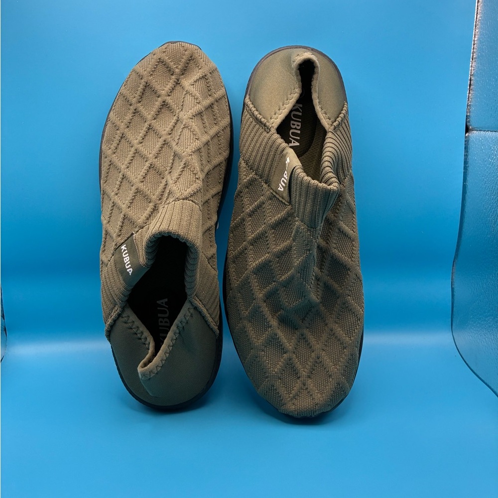 Olive Slip-On Men's Loafers